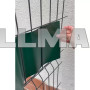 Лента для ограждения 19смх35м 450г/м2 зеленая 23699
